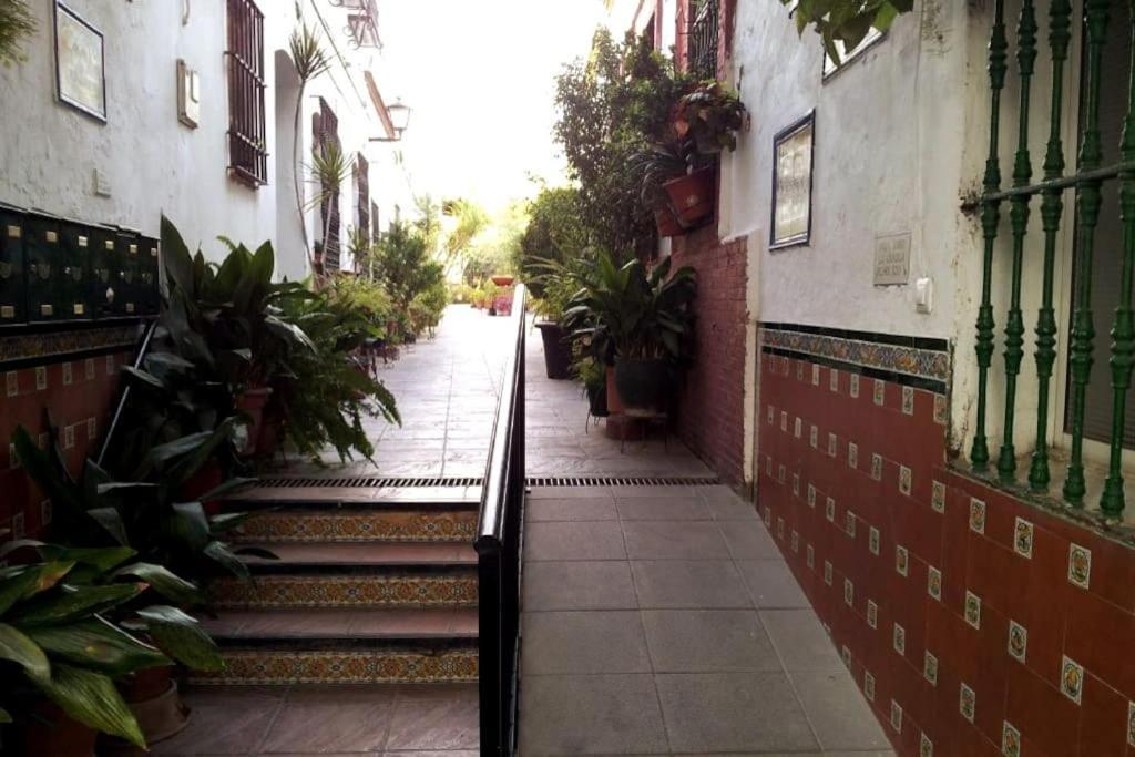 Tipico Y Pintoresco Patio De Vecinos, Con Encanto Sevilla Exteriér fotografie