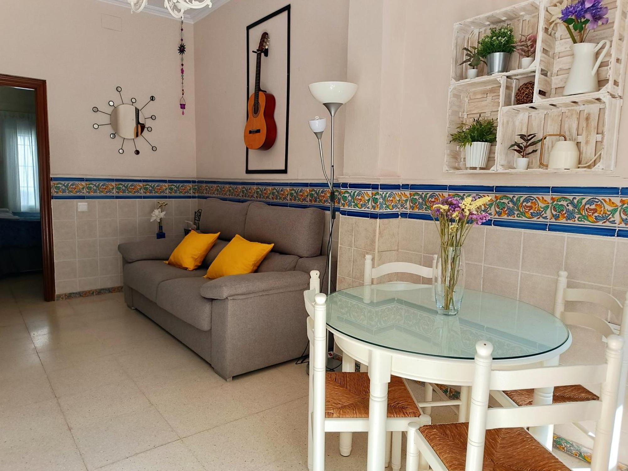 Tipico Y Pintoresco Patio De Vecinos, Con Encanto Sevilla Exteriér fotografie